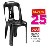 Buddi Black Chair