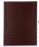 Decorland 25MM PVC Venetian Textured Blinds(Espresso)-1000 x 1000