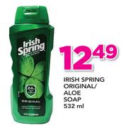 Irish Spring Original/Aloe Soap-532ml