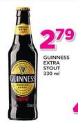 Guinness Extra Stout-330ml