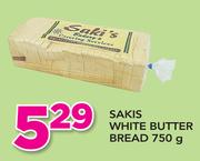 Sakis White Butter Bread-750g