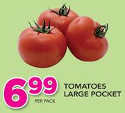 Tomatoes Large Pocket-Per Pack