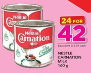 Nestle Carnation Milk-24 x 160g