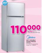 Midea 207Ltr Double Door Fridge HD273L