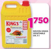 Devon Kings Vegetable Oil-5Ltr