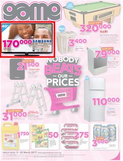 Game Nigeria : Nobody Beats Our Prices (9 Mar - 22 Mar 2017) , page 1