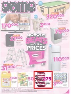 Game Nigeria : Nobody Beats Our Prices (9 Mar - 22 Mar 2017) , page 1
