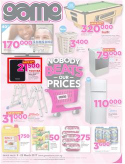 Game Nigeria : Nobody Beats Our Prices (9 Mar - 22 Mar 2017) , page 1