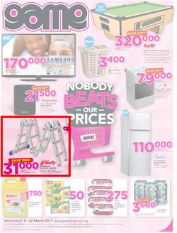 Game Nigeria : Nobody Beats Our Prices (9 Mar - 22 Mar 2017) , page 1