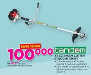 Tandem 43cc Brush Cutter Straight Shaft