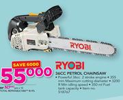 Ryobi 36cc Petrol Chainsaw