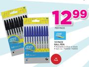 ns 10 Pack Ball Pen-Per Pack