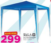 Out & About 2.4x2.4m PE Gazebo Side panels