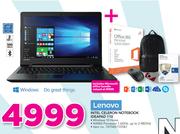 Lenovo Intel Celeron Notebook IDEAPAD 110