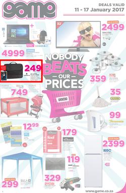 Game JHB : Nobody Beats Our Prices (11 Jan - 17 Jan 2017), page 1