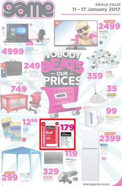 Game JHB : Nobody Beats Our Prices (11 Jan - 17 Jan 2017), page 1