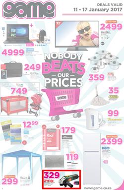 Game JHB : Nobody Beats Our Prices (11 Jan - 17 Jan 2017), page 1
