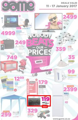 Game JHB : Nobody Beats Our Prices (11 Jan - 17 Jan 2017), page 1