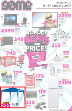 Game JHB : Nobody Beats Our Prices (11 Jan - 17 Jan 2017), page 1
