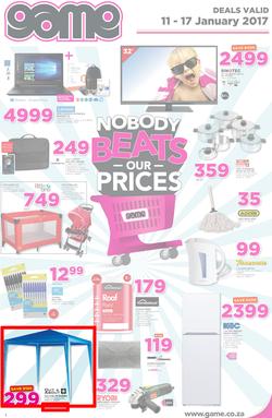 Game JHB : Nobody Beats Our Prices (11 Jan - 17 Jan 2017), page 1