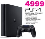 PS4 500GB Slim Console