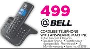 Bell Cordless Telephone With Answering Machine
