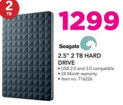 Seagate 2.5" 2TB Hard Drive