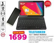Telefunken 10.1" Tablet Bundle