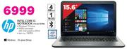 HP Intel Core i3 Notebook 15-AC107NI