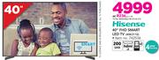 Hisense 40" FHD Smart LED TV 40K3110
