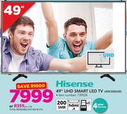 Hisense 49" UHD Smart LED TV 49K300UW