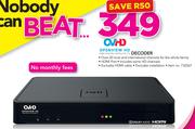 Open View HD Decoder Excluding Installation