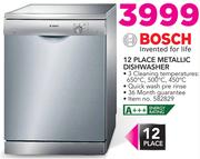 Bosch 12 Place Metallic Dishwasher