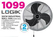 Logik 50Cm Industrial Wall Fan HVM-50C