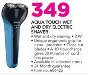Philips Aqua Touch Wet And Dry Electric Shaver