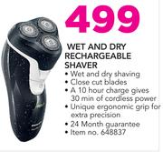 Philips Wet And Dry Rechargeable Shaver