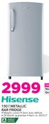 Hisense 150Ltr Metallic Bar Fridge