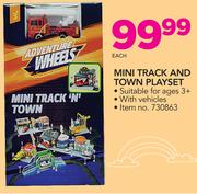 Adventure Wheels Mini Track And Town Playset