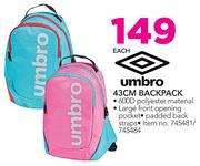 Umbro 43Cm Backpack-Each
