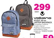 Volkano Scout 30Cm Laptop Backpack-Each