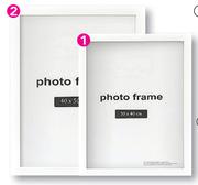 Picasso White Photo Frame 400x500mm-Each