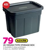 Addis 45Ltr Rough Tote Storage Box