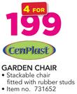 Cenplast Garden Chair-For 4