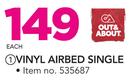 Out&About Vinyl Single Airbed