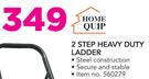 HomeQuip 2 Step Heavy Duty Ladder