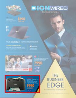 Dion Wired : The Business Edge (26 Jan - 22 Feb 2017), page 1