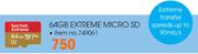 Sandisk 64GB Extreme Micro SD