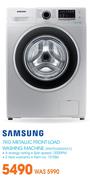 Samsung 7Kg Metallic Front Load Washing Machine WW70J4263GSF