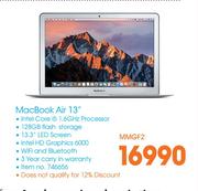 Apple Macbook Air 13" MMGF2