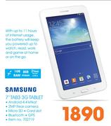 Samsung 7" Tab3 3G Tablet-On My Meg 500